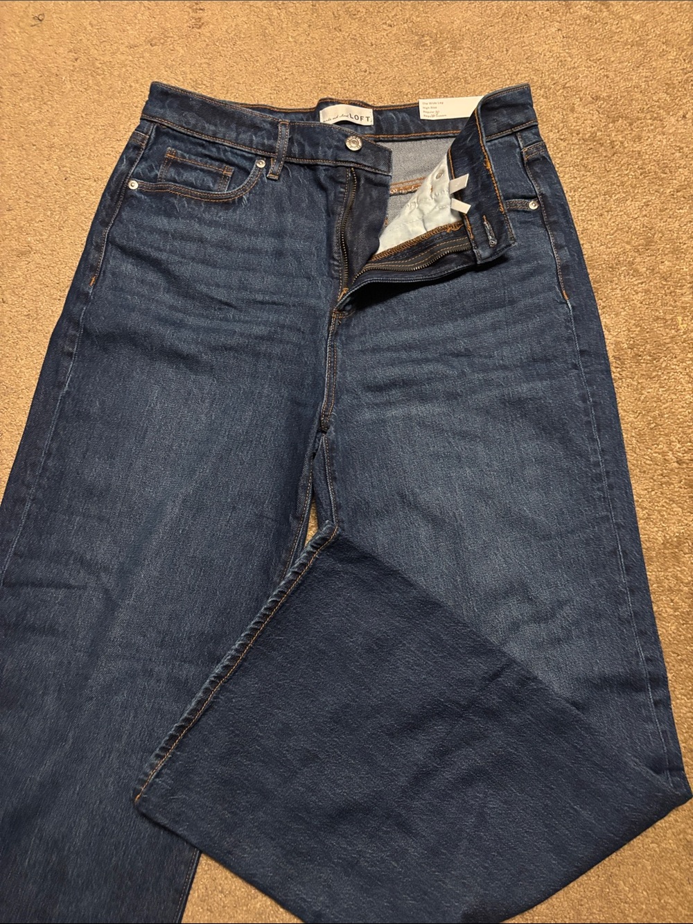 Loft women’s Wide Leg Jeans, Sz 29